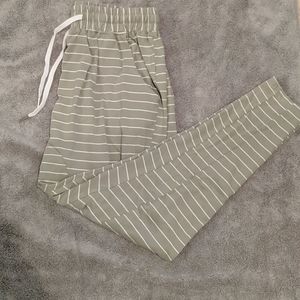 Sarah's Day Olive Drop It Like It's Crotch Pants